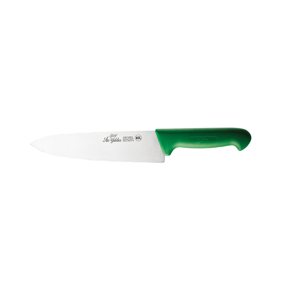 Aryıldız Şef Bıçak 205 Mm Yeşil Saplı
