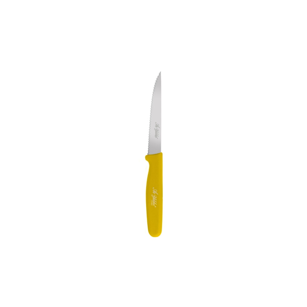 Aryıldız Basic Dişli Sebze Bıçak 110 Mm Sarı Sapılı