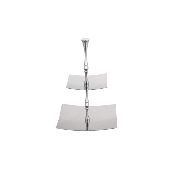 Aryıldız Çikolata Sunum Kare 2 Katlı - 1