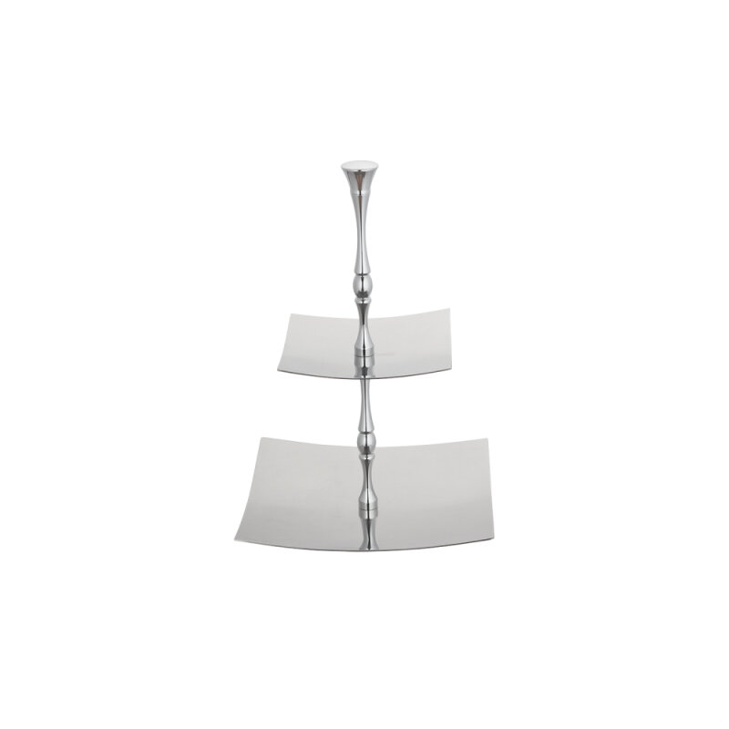 Aryıldız Çikolata Sunum Kare 2 Katlı - 1