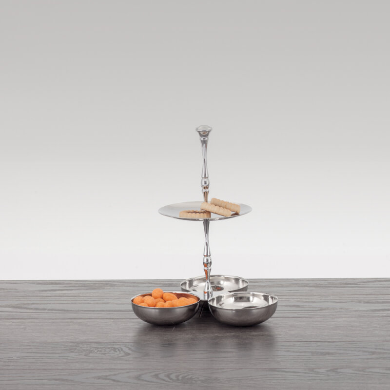 Aryıldız Çikolata Sunum Yuvarlak 3Kat - 1