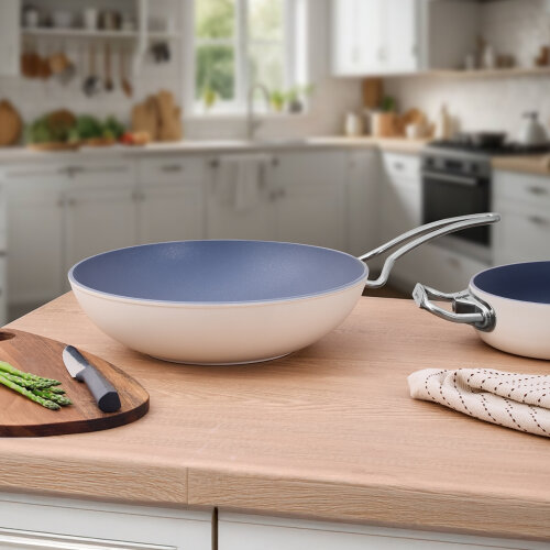 Aryıldız Colombus Crystal Wok Tava 28Cm - ARYILDIZ