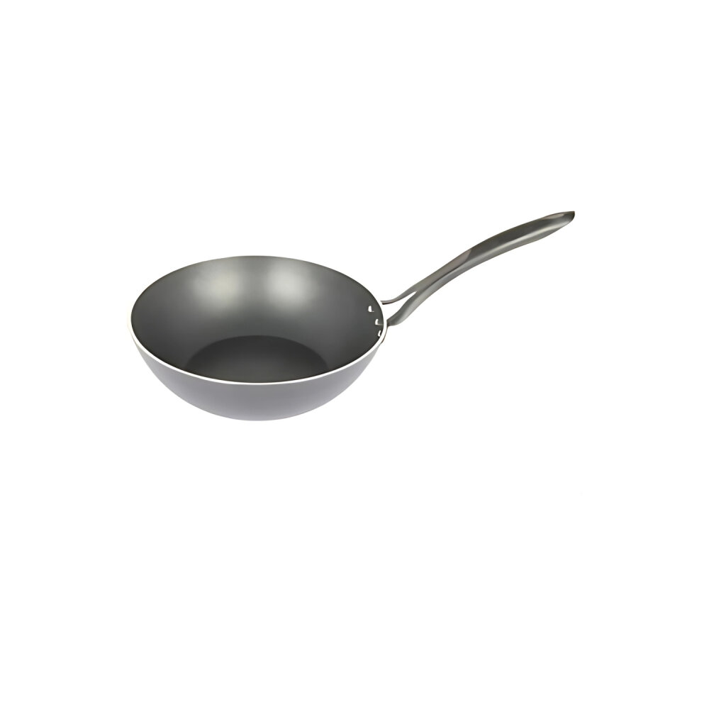 Aryıldız Samuray Wok Tava 24 Cm. Siyah Saplı