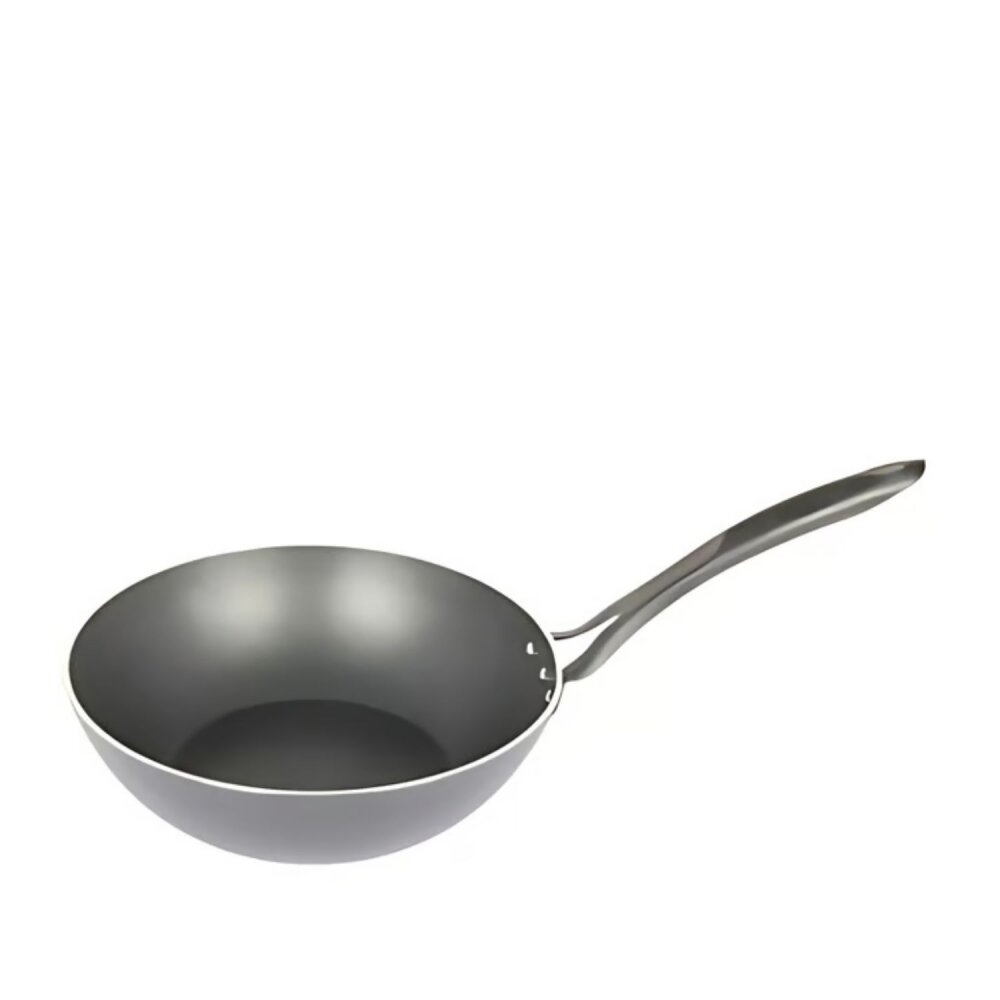 Aryıldız Samuray Wok Tava 28 Cm. Siyah Saplı 