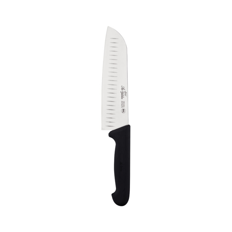 Aryıldız Santoku Bıçak Oluklu Siyah - 1