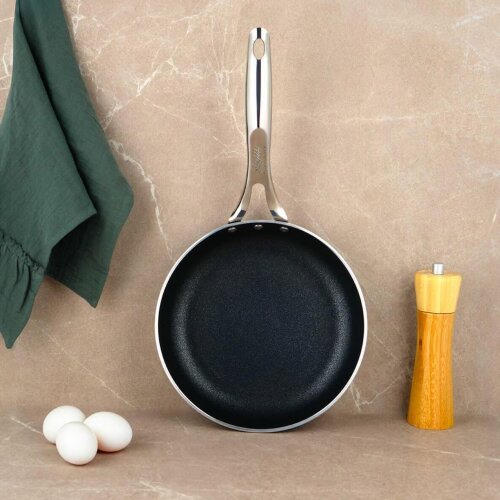 Aryıldız Yayvan Tava 22 Cm. Metal Saplı - 2