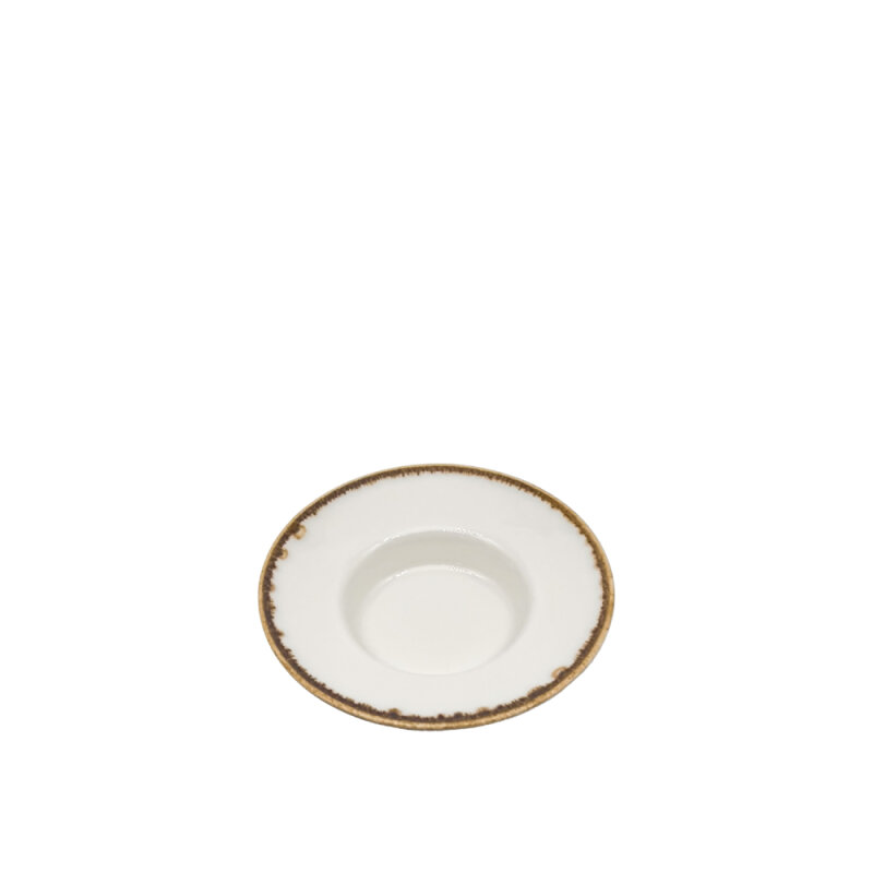 Zest Porcelain Asena Çay Tabağı 11Cm - Chocolate - 1