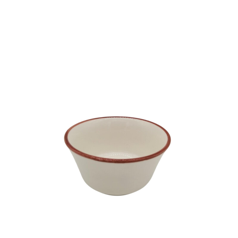 Tulu Porselen Asena Kase 10Cm - File 36 Kırmızı - 2