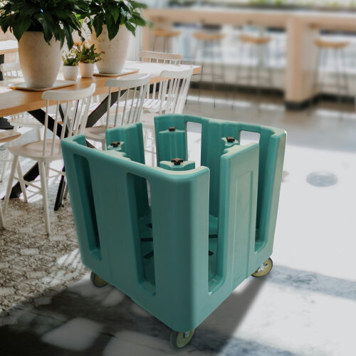 Cambro Ayarlanabilir Tabak Taşıma Arabası ADCRC - 2