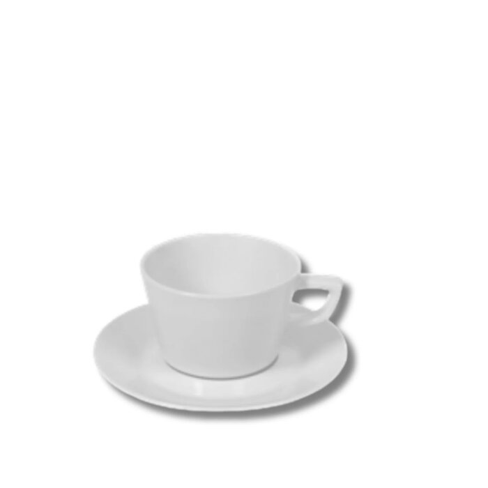 Güral Porselen Barısta 275 Cc Kostarıka Cay Fıncanı Tab.Lı Deko - 1