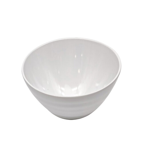 Beyaz Melamin A.Büfe Oval Kase 27 Cm(Hb0105) - 2