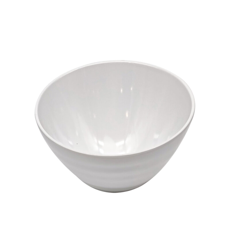 Beyaz Melamin A.Büfe Oval Kase 27 Cm(Hb0105) - 1