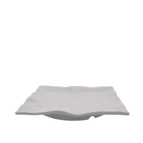 Beyaz Melamin Açık Büfe Kare Tabak 30,8 Cm - ULTRAFORM MELAMİN