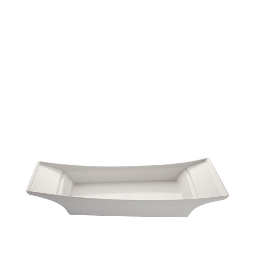 Beyaz Melamin Gemi Meze Tabak 50X22X5Cm - ULTRAFORM MELAMİN