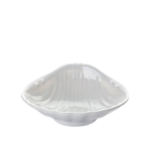 Beyaz Melamin İstiridye Sunum Tabak 19 Cm - ULTRAFORM MELAMİN