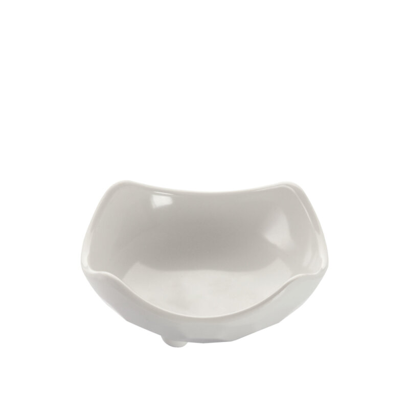 Beyaz Melamin Mimimal Kase 10Cm - 1