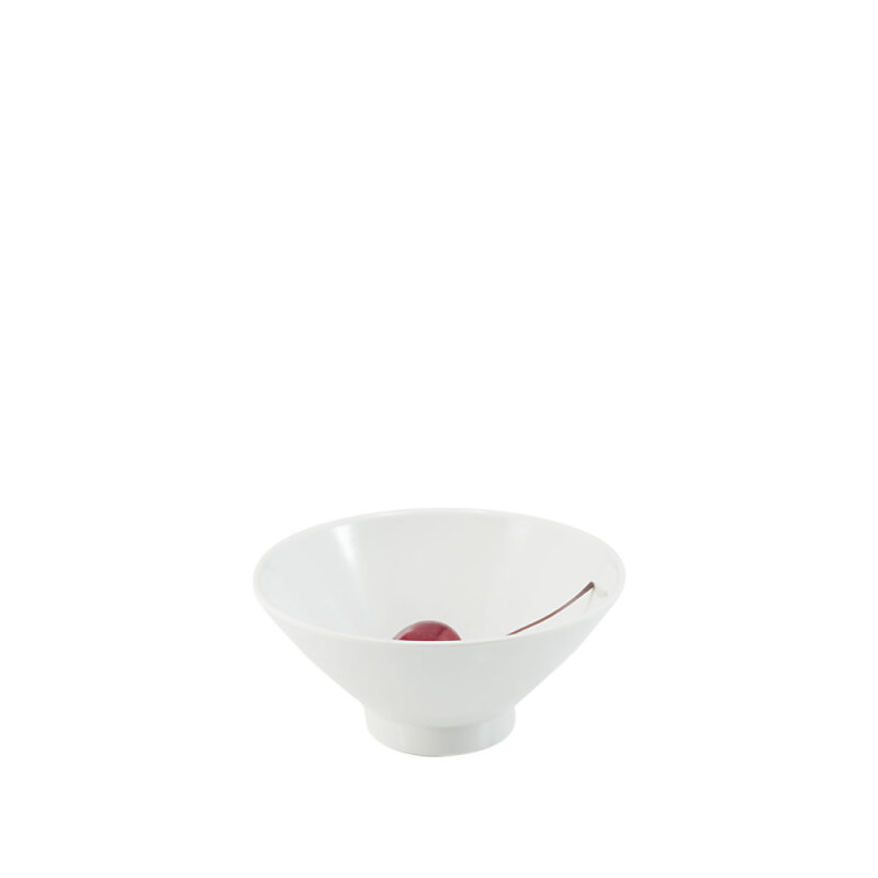 Beyaz Melamin Minimal Kase 11 Cm - 1