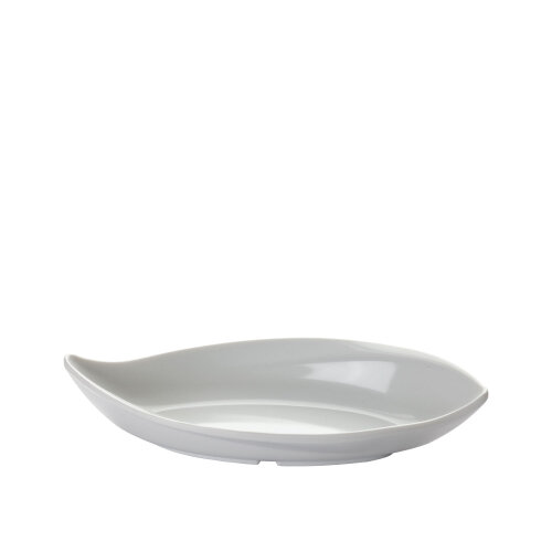 Beyaz Melamin Minimal Yaprak Kase 14X7 Cm(32798) - 2