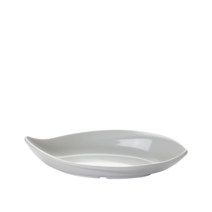 Beyaz Melamin Minimal Yaprak Kase 14X7 Cm(32798) - 2