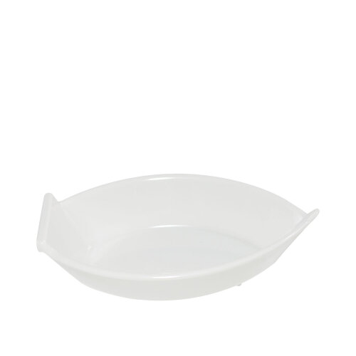 Beyaz Melamin Sandal Kase Orta 13,2 X7,5 Cm - 2