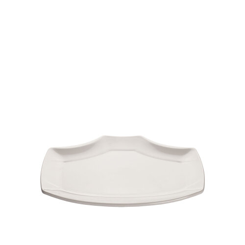 Beyaz Melamin Sunum Tabak 25 Cm - ULTRAFORM MELAMİN