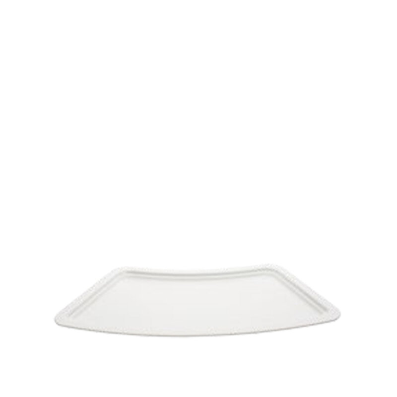 Beyaz Melamin Sunum Tepsi Gn1/1 53X26.5X2Cm - 1