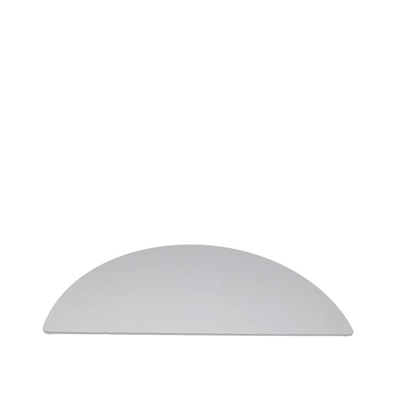 Beyaz Melamin Yarım Ay Sunum Tb.23X46 Cm(Hp2118By) - 1