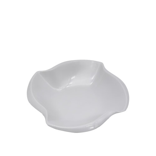 Beyaz Melamin Yelpaze Yuvarlak Kase 28 Cm - ULTRAFORM MELAMİN