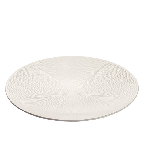 Beyaz Melamin Yuvarlak Sunum Aynası 39 Cm - ULTRAFORM MELAMİN