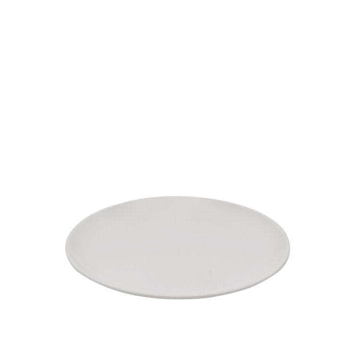 Beyaz Melamin Yuvarlak Sunum Tepsi 41 Cm(Hp2016) - 1