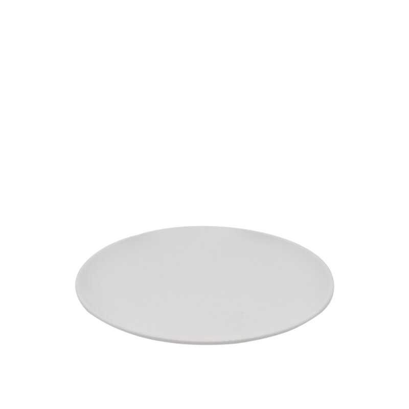 Beyaz Melamin Yuvarlak Sunum Tepsi 41 Cm(Hp2016) - 1