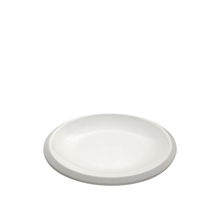 Beyaz Melamin Yuvarlak Tabak 30 Cm - 1