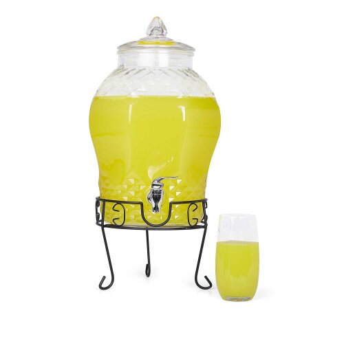 Groovy Cam Şerbetlik Musluklu 10 Lt GRV-0011 - BİRADLI
