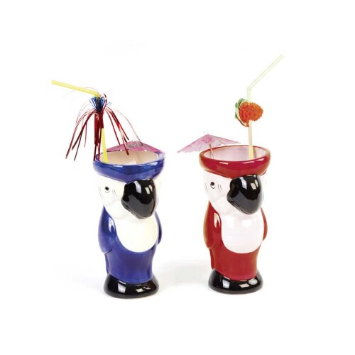 Groovy Ceramıc Tiki Mug 8*H:17 400 cc GRV-20205 - BİRADLI