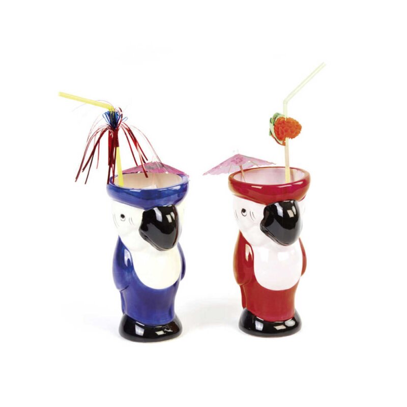 Groovy Ceramıc Tiki Mug 8*H:17 400 cc GRV-20205 - 1