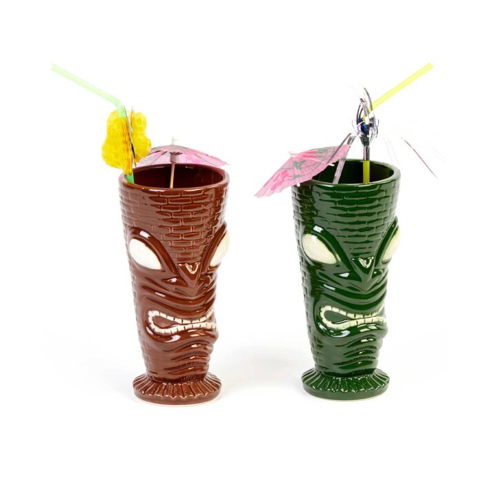 Groovy Ceramıc Tiki Mug 8*H:17 350 cc GRV-20209 - 1