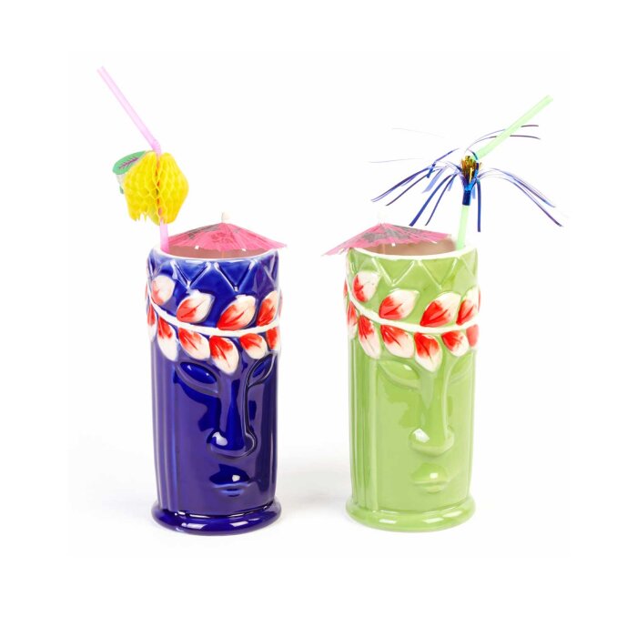 Groovy Ceramıc Tiki Mug 8*H:17,5 540 cc GRV-20213 - 1