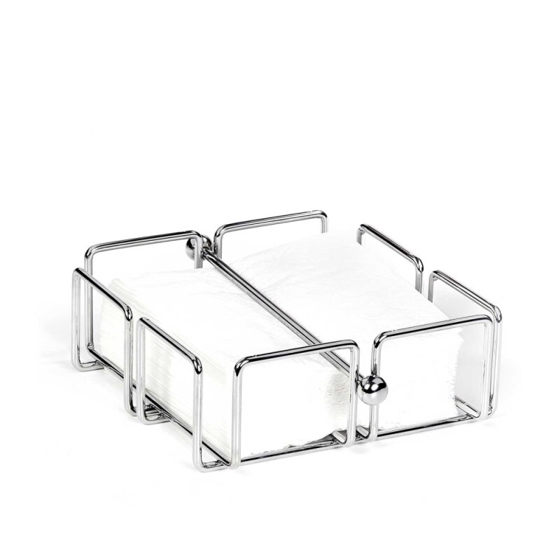 Groovy Metal Kare Peçetelik 19*19*6,5 Cm GRV-252 - 1