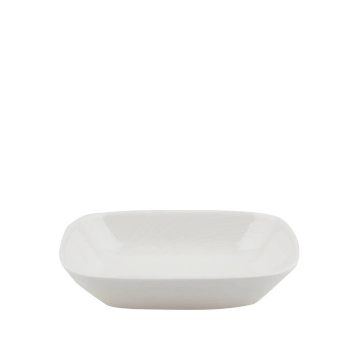 Kütahya Porselen Bone Sempre 17 cm.Kare Kayık Tabak - 1