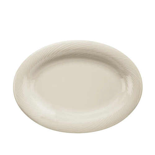 Kütahya Porselen Bone Sempre 28 cm. Kayık Tabak - KÜTAHYA PORSELEN