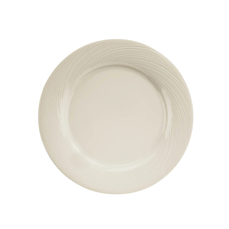 Kütahya Porselen Bone Sempre 30 cm.Düz Tabak - 1