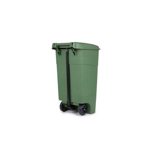 Bora Plastik 125 Lt Pedallı Çöp Kovası Yeşil - 3