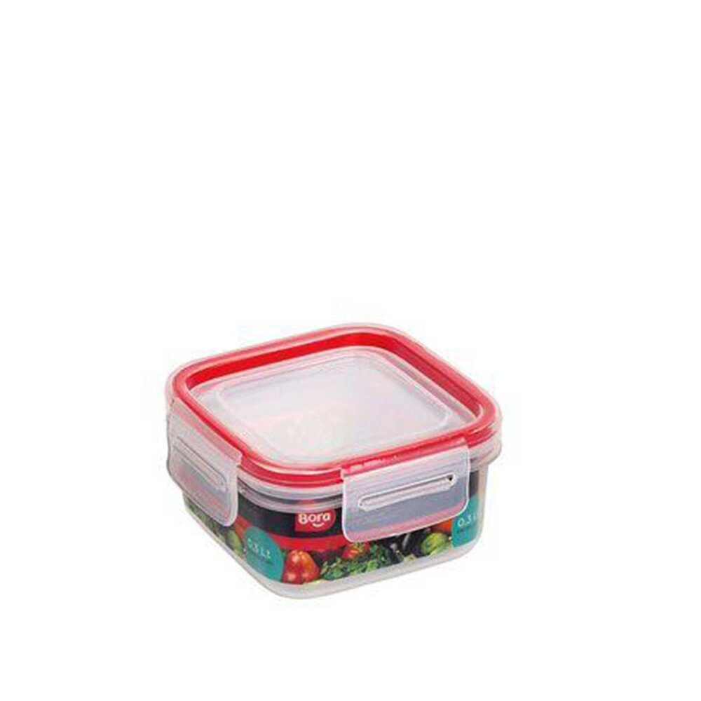 Bora PLastik Click Kare 300Ml