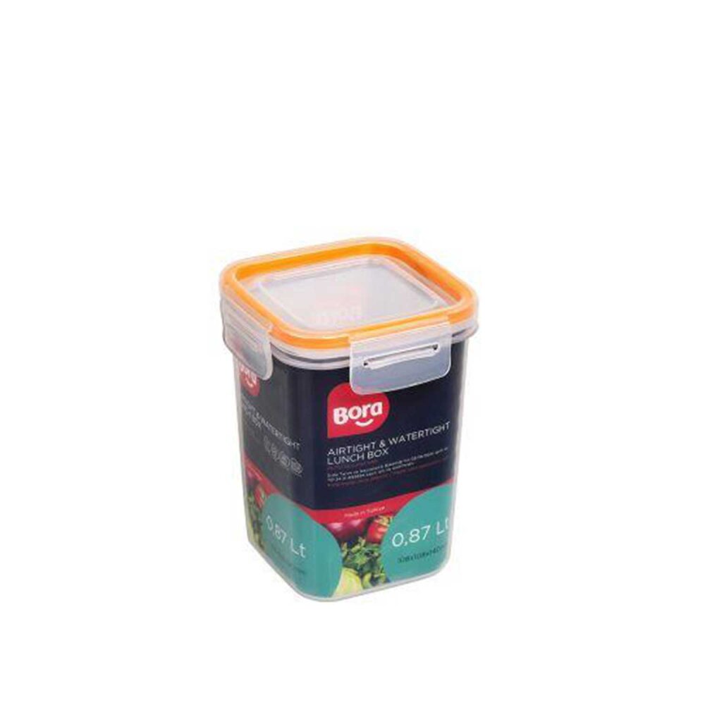 Bora PLastik Click Kare 870Ml