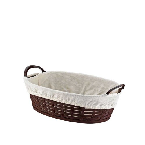 Bora PLastik Hasır Desenli Ekmek Sepeti Oval - BORA PLASTİK