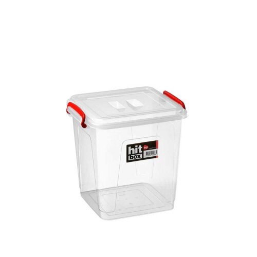 Bora PLastik Kare Kapaklı Kasa No:16 19,5 Lt - 2