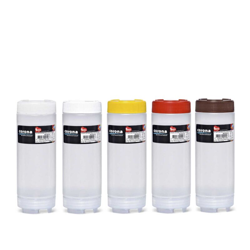 Bora PLastik Ketçap&Mayonez Sosluk 600 Ml. Çift Kapaklı - 1