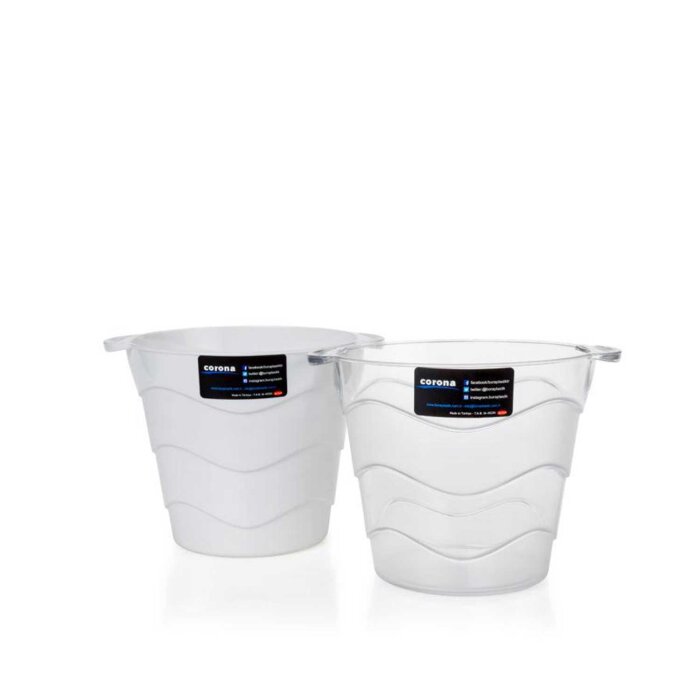 Bora PLastik Pc Şişe Ve Buz Kovası 200X150 Beyaz - 1