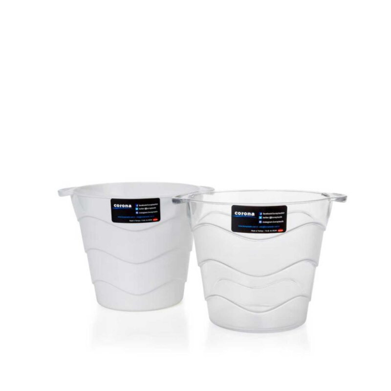 Bora PLastik Pc Şişe Ve Buz Kovası 200X150 Beyaz - 1