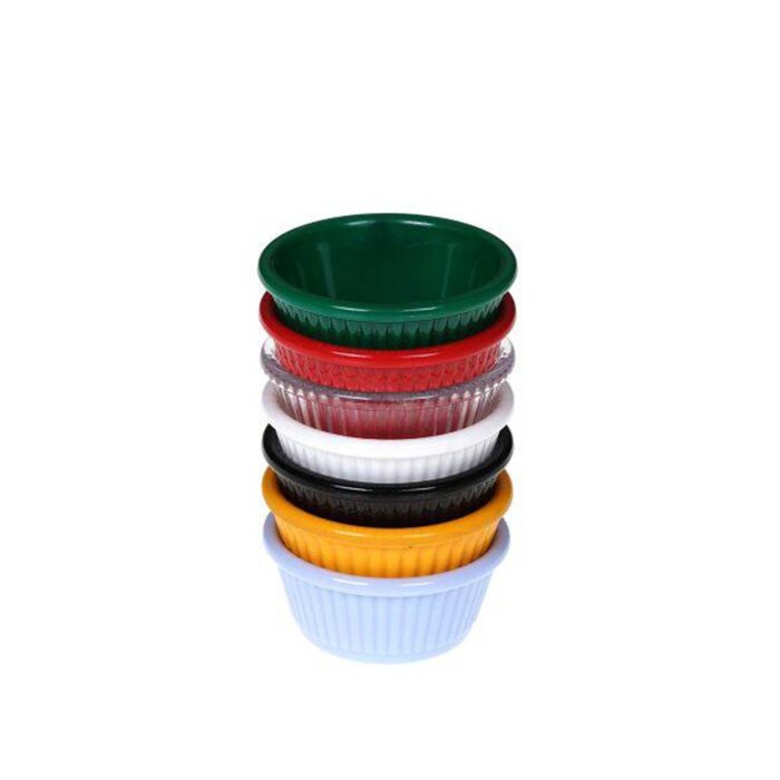 Bora PLastik Pc Sos Kabı Yuvarlak No:3 Sarı - 1